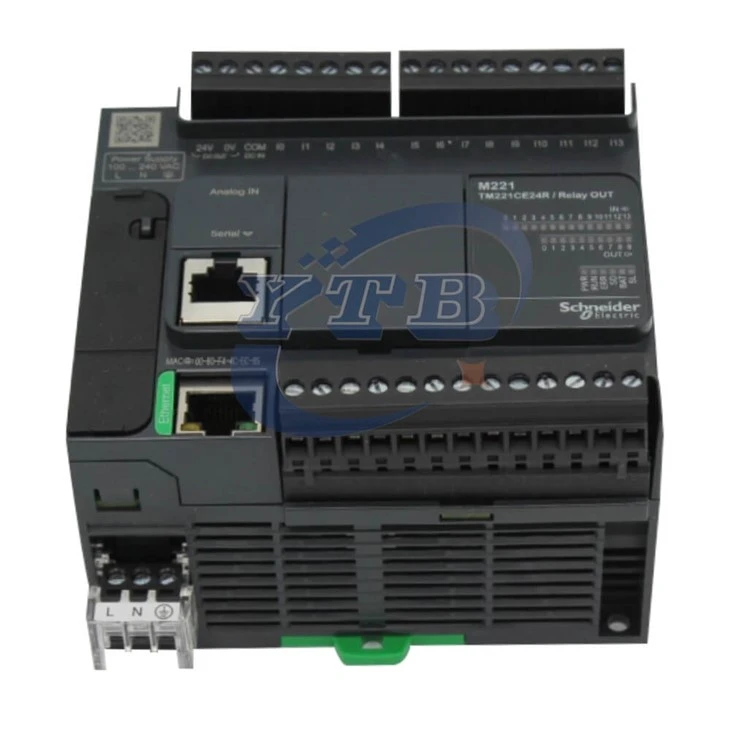 Schneider TM221CE24R Modicon M221 24 I/O-relais PLC-controller